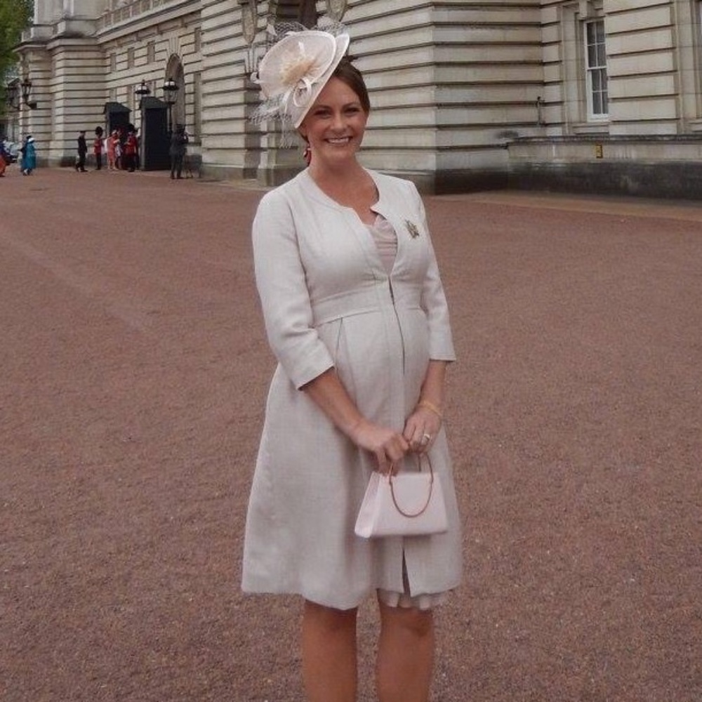 Pink Seraphine Maternity Coat